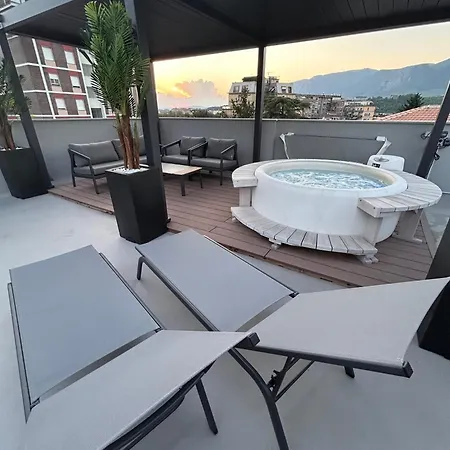 Apartmán Panoramic Attico Con Jacuzzi Privata Terni