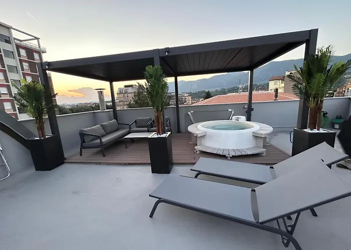 Apartmán Panoramic Attico Con Jacuzzi Privata