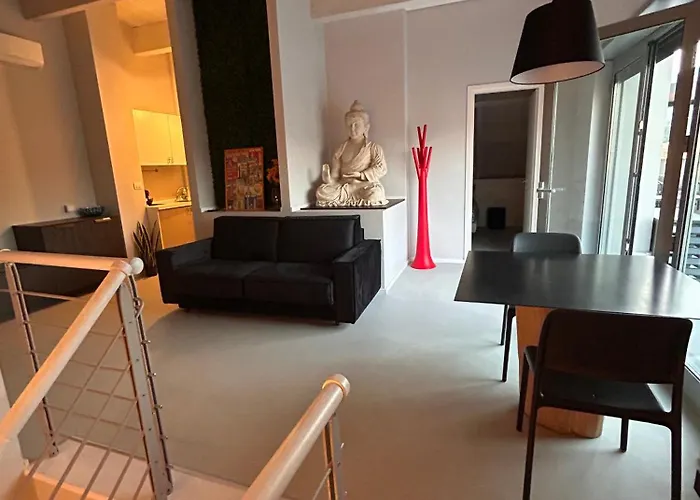 Panoramic Attico Con Jacuzzi Privata Appartement